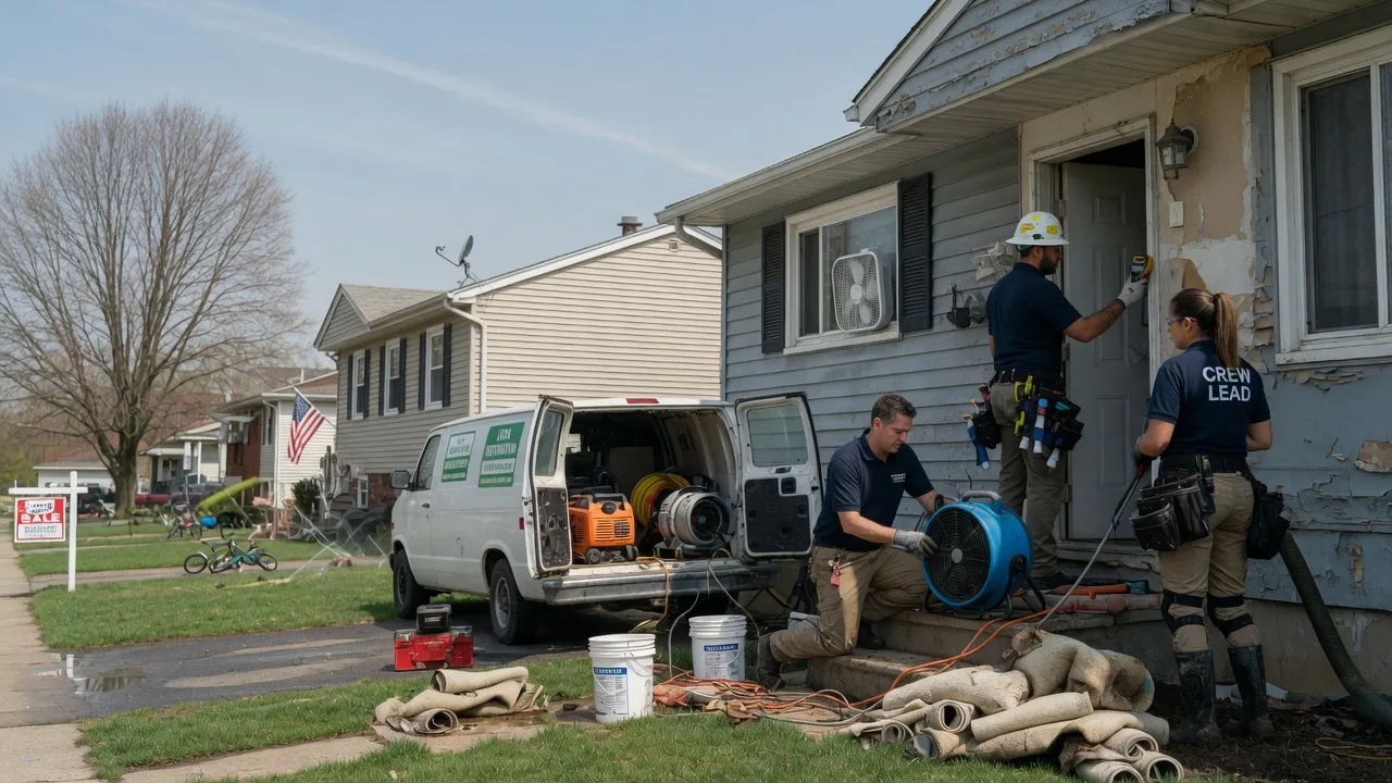 Flood Cleanup in Paris, IL near me